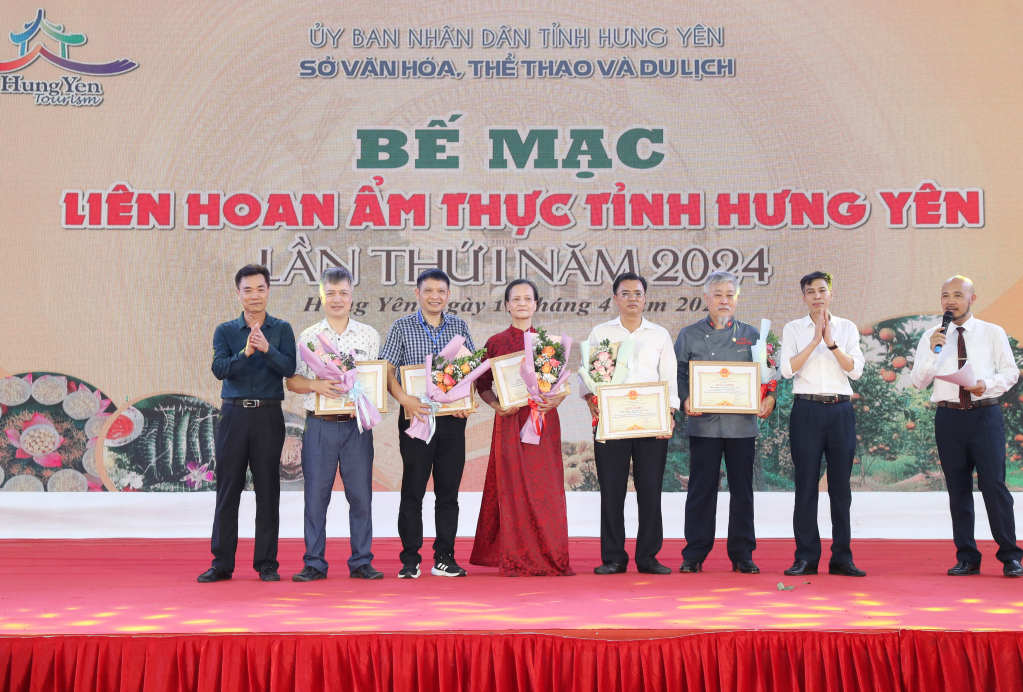 Bế mạc Liên hoan ẩm thực tỉnh Hưng Yên lần thứ I năm 2024