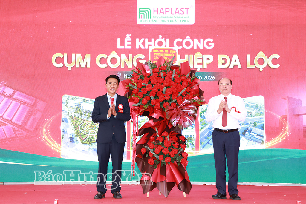 Khởi công dự án Cụm công nghiệp Đa Lộc