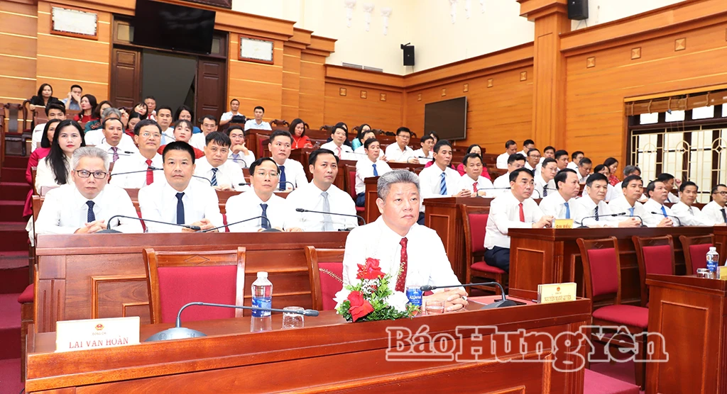 Công bố quyết định thành lập và chỉ định nhân sự cấp ủy, ủy ban kiểm tra các tổ chức đảng trực thuộc Đảng ủy UBND tỉnh