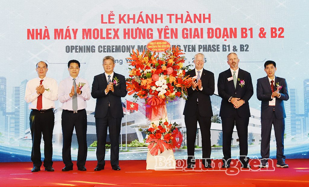 Khánh thành Nhà máy Molex Hưng Yên tại Khu công nghiệp Thăng Long II