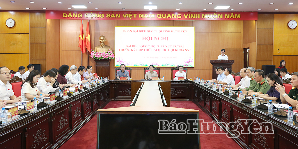 Đoàn đại biểu Quốc hội tỉnh tiếp xúc cử tri trước kỳ họp thứ 2, Quốc hội khóa XVI