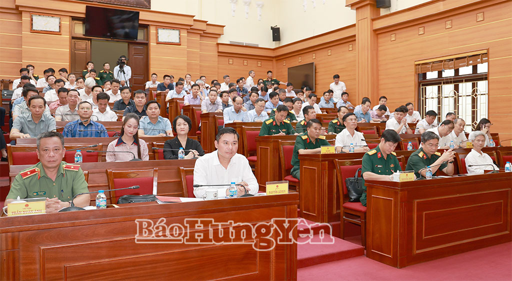 Hưng Yên: Phấn đấu hoàn thành 100% chỉ tiêu giao quân năm 2027