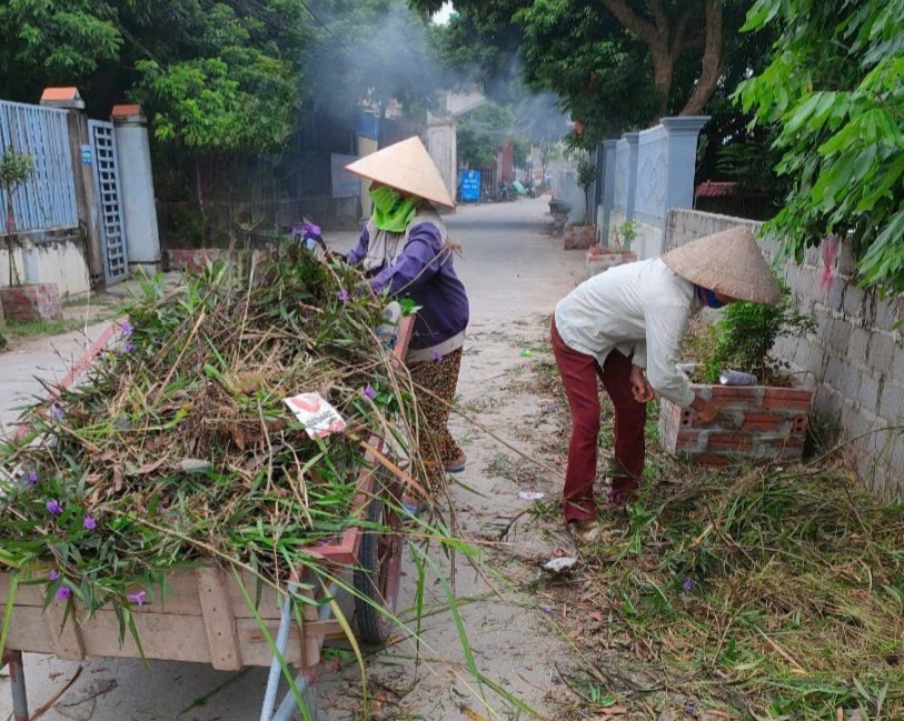 Phát huy vai trò tổ vệ sinh môi trường tự quản