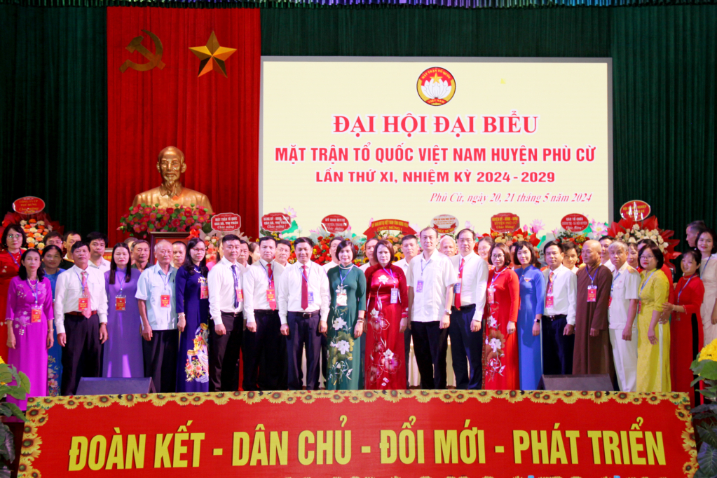 Đại hội đại biểu MTTQ Việt Nam huyện Phù Cừ lần thứ XI, nhiệm kỳ 2024-2029