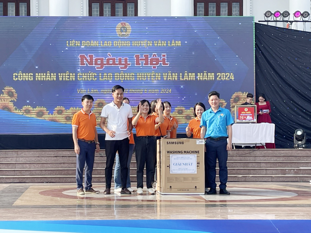 Ngày hội công nhân, viên chức, lao động huyện Văn Lâm năm 2024