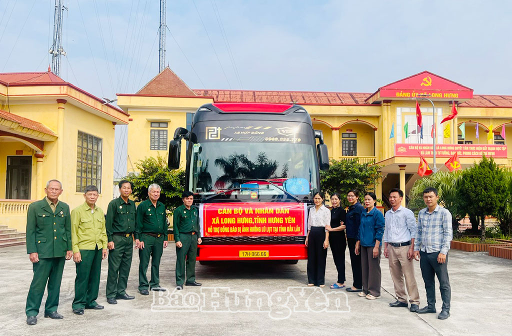 Xã Long Hưng: Vận động quyên góp hơn 270 triệu đồng ủng hộ đồng bào bị lũ lụt