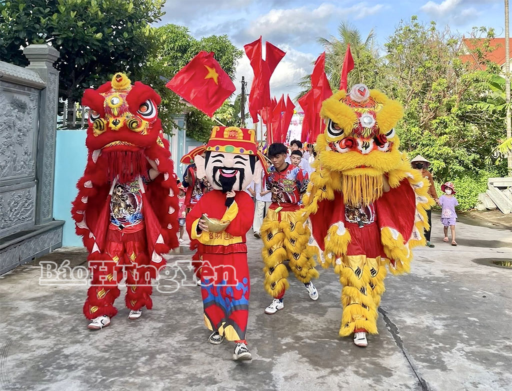 Múa Lân Trung thu điểm nhấn đặc sắc cho đêm hội trăng Rằm