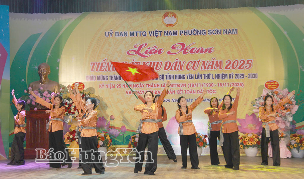 Liên hoan “Tiếng hát khu dân cư” phường Sơn Nam gắn với tuyên truyền giải phóng mặt bằng