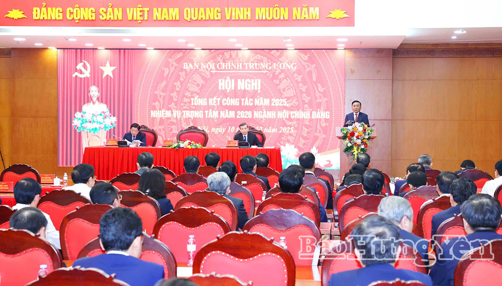 Ngành Nội chính Đảng: Triển khai nhiệm vụ trọng tâm năm 2026