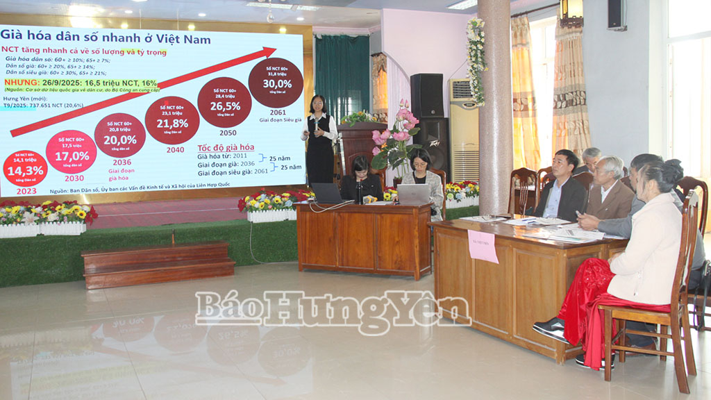 Nhân rộng mô hình chăm sóc sức khỏe người cao tuổi tại cộng đồng