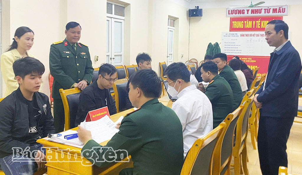 Khám tuyển sức khỏe nghĩa vụ quân sự năm 2026