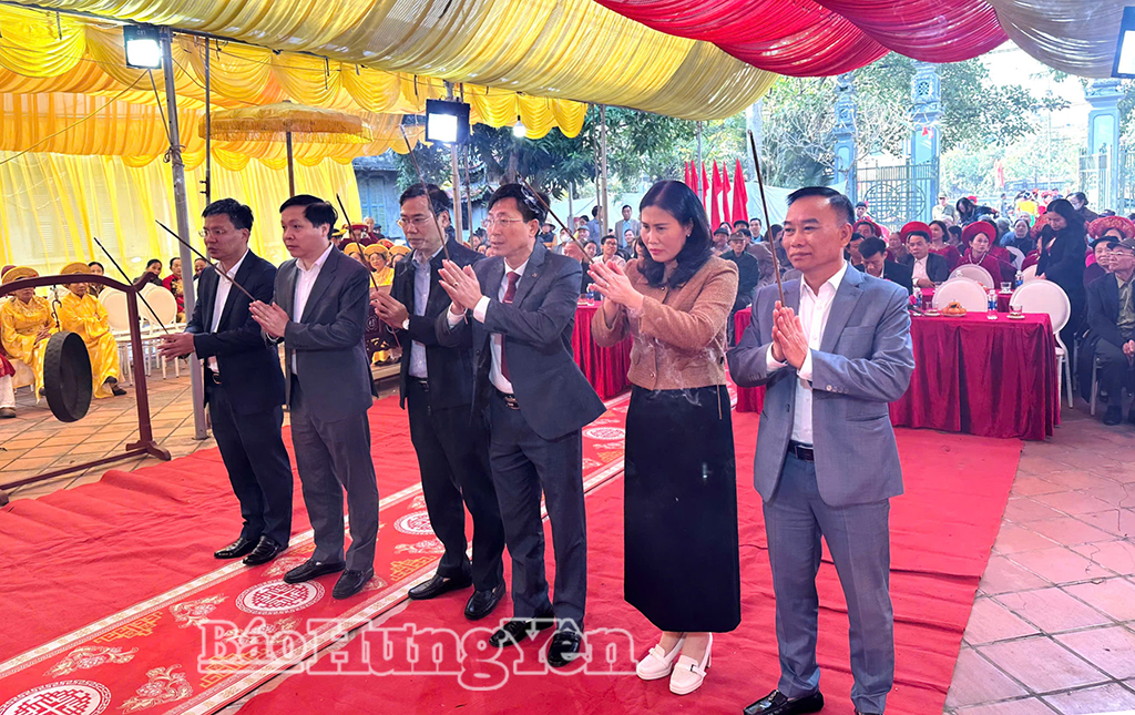 Phường Trần Lãm: Khai mạc lễ hội truyền thống đình Bo năm 2025