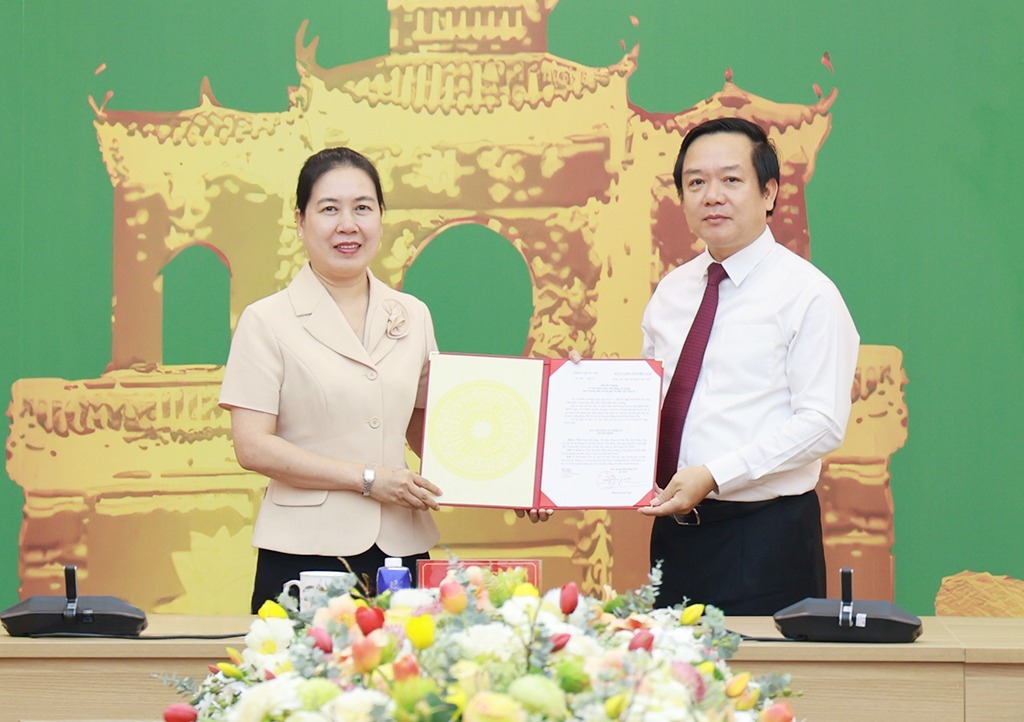 Công bố quyết định của Ban Thường vụ Tỉnh ủy về công tác cán bộ