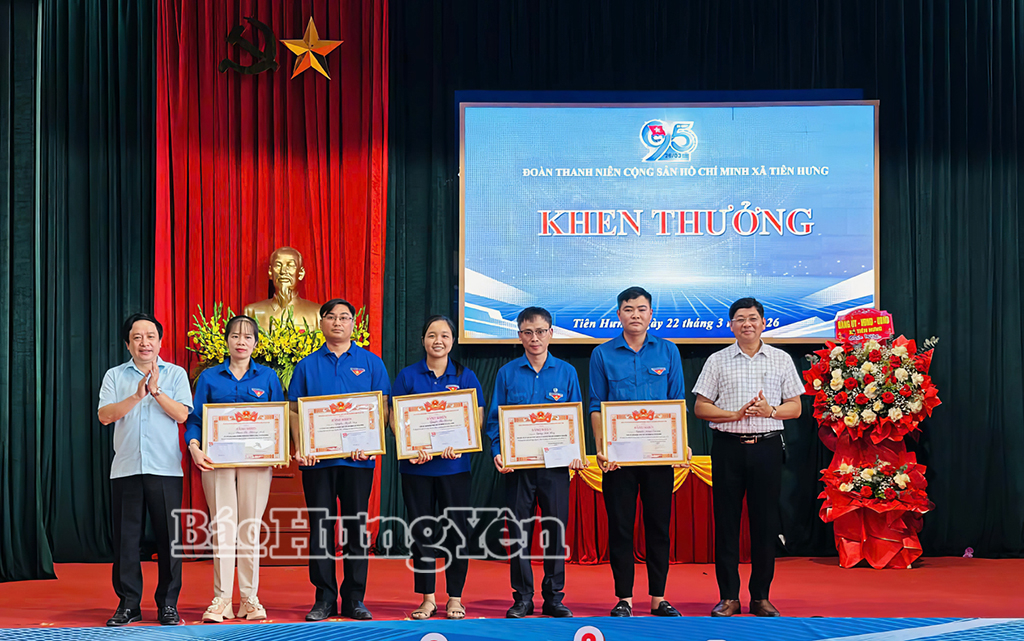 Xã Tiên Hưng: Phấn đấu hỗ trợ, giới thiệu việc làm cho 150 - 200 lượt thanh niên trong nhiệm kỳ 2026 - 2029