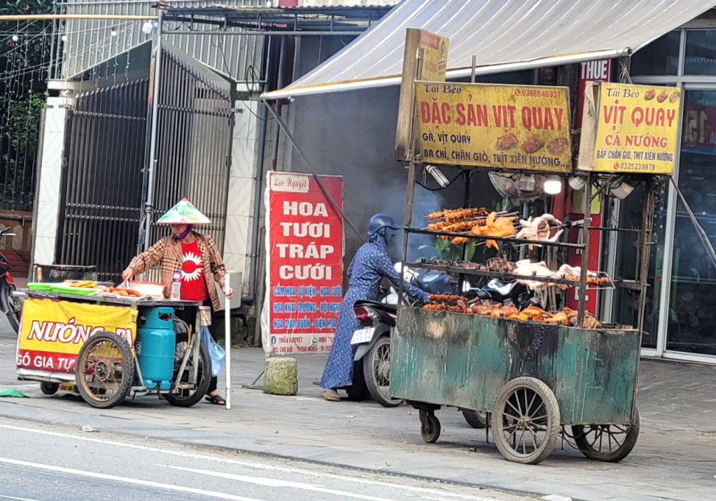 Cẩn thận với thức ăn đường phố