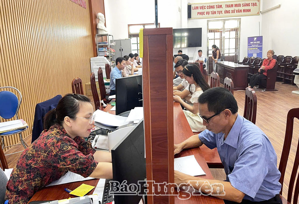 Trung tâm Phục vụ hành chính công phường Vũ Phúc: Hoạt động sát thực với người dân