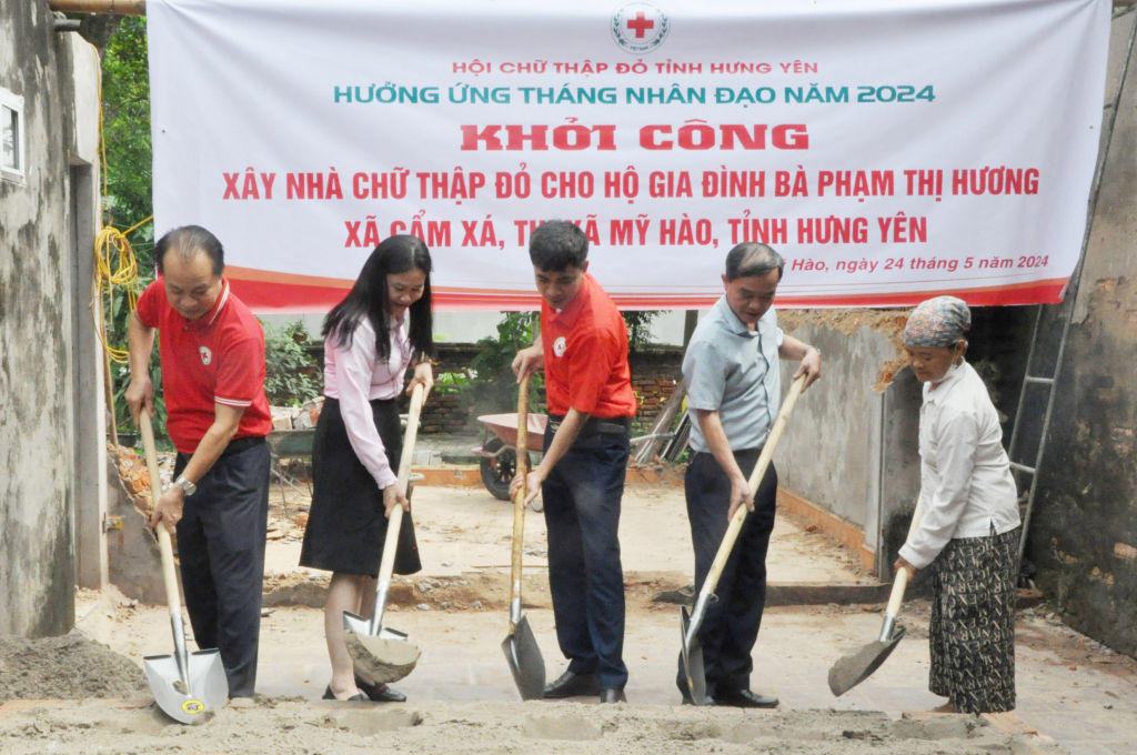 Khởi công xây dựng Nhà Chữ thập đỏ