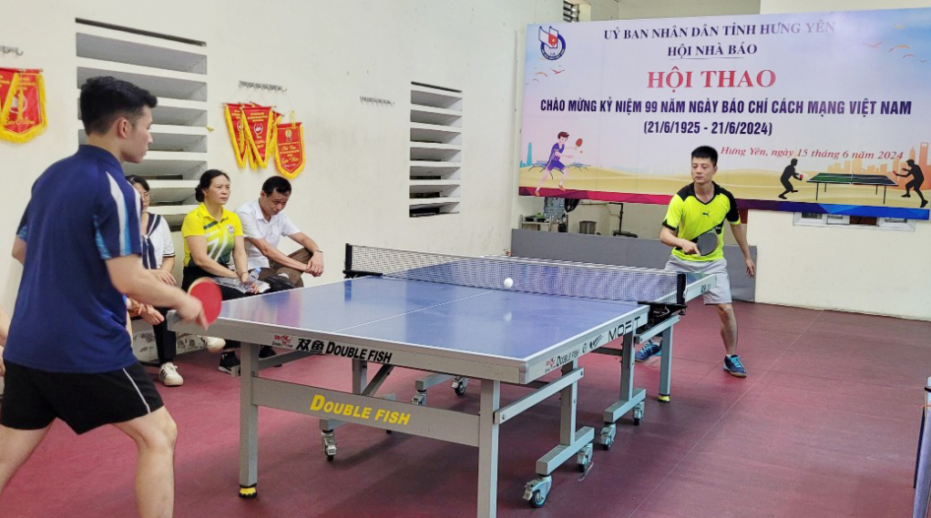Hội thao chào mừng kỷ niệm 99 năm Ngày Báo chí cách mạng Việt Nam