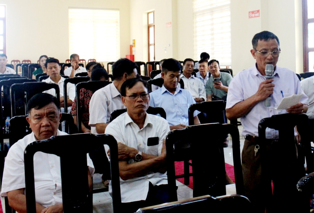 Giải quyết kiến nghị của cử tri bảo đảm kịp thời, thấu đáo