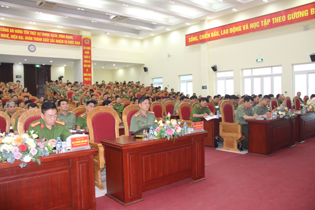 Công an tỉnh triển khai nhiệm vụ trọng tâm 6 tháng cuối năm