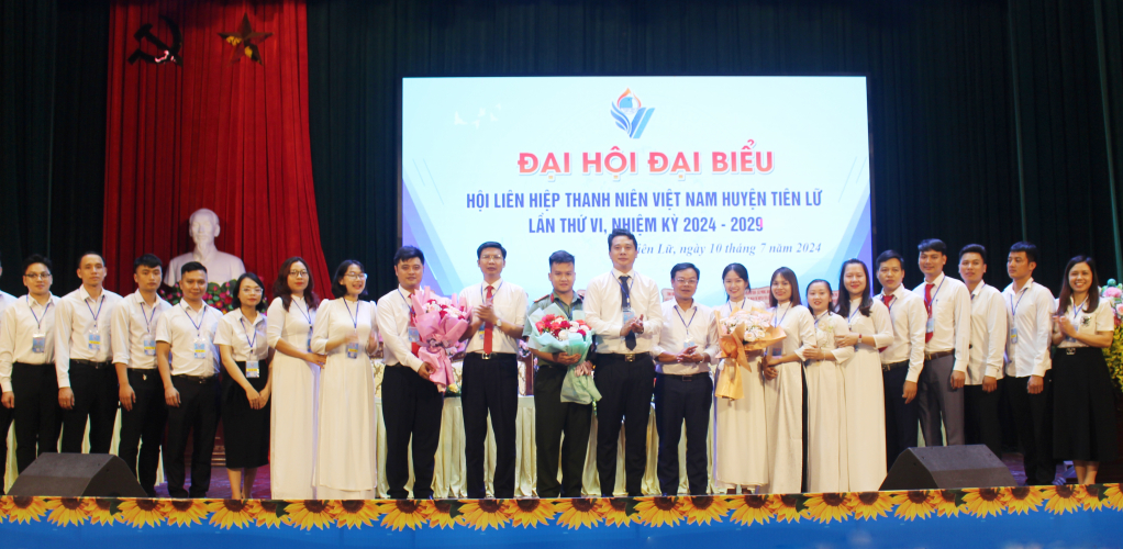 Đại hội đại biểu Hội Liên hiệp thanh niên Việt Nam huyện Tiên Lữ lần thứ VI, nhiệm kỳ 2024 - 2029