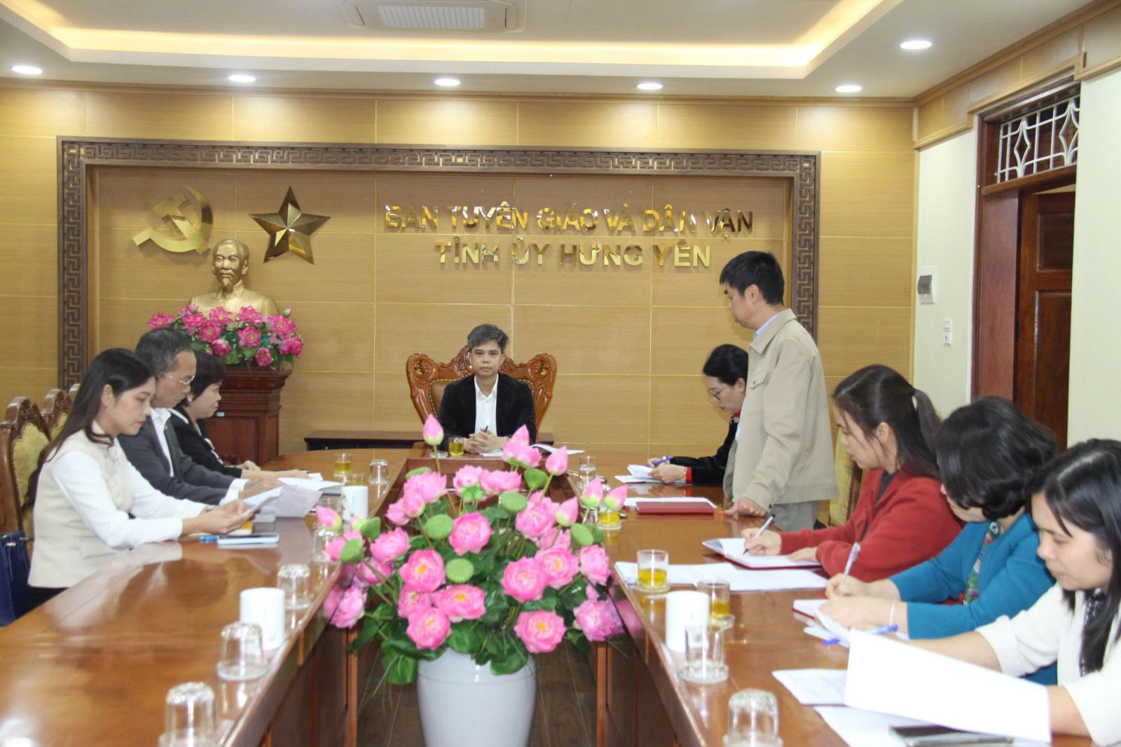 Ban Tổ chức Giải báo chí về xây dựng Đảng tỉnh Hưng Yên năm 2025 họp triển khai một số nội dung công việc