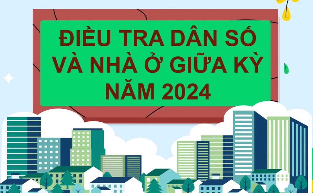 Điều tra dân số và nhà ở giữa kỳ năm 2024