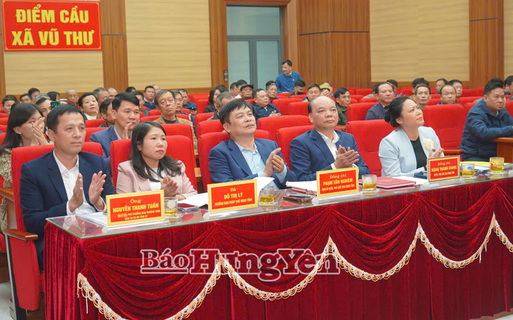 Đại biểu HĐND tỉnh tiếp xúc với cử tri các xã trên địa bàn tỉnh