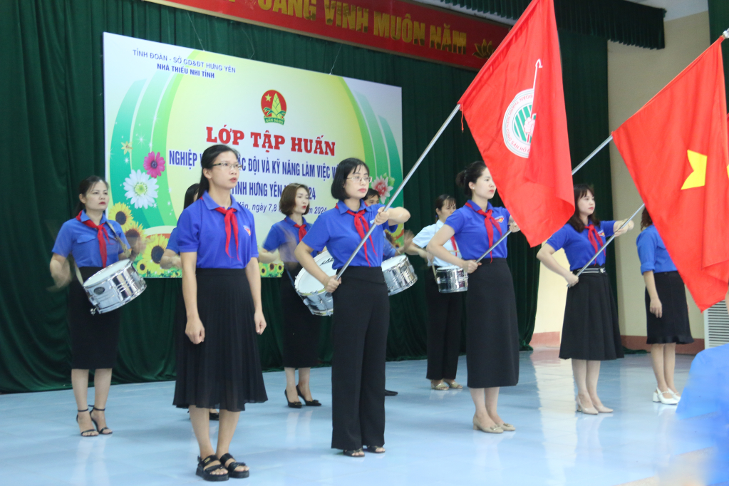 Tập huấn nghiệp vụ công tác Đội