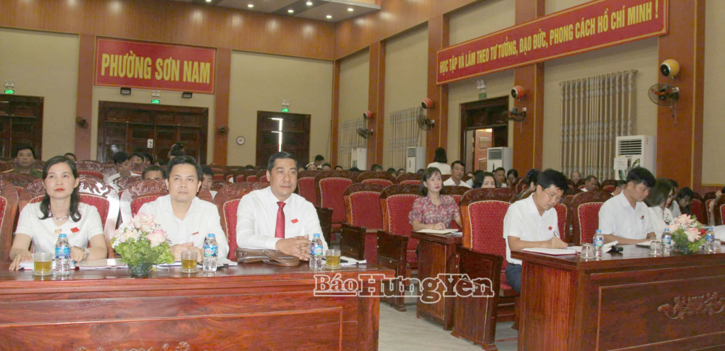 HĐND phường Sơn Nam cho ý kiến, thông qua nhiều nội dung quan trọng về đầu tư công