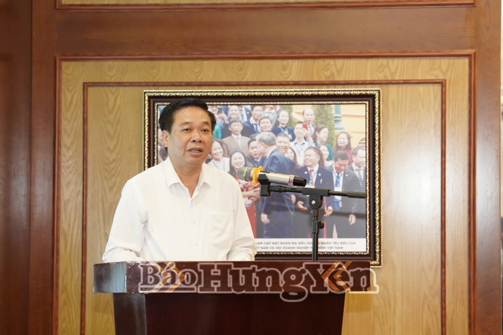 Đoàn đại biểu thành phố Hồ Châu, tỉnh Chiết Giang, Trung Quốc thăm và làm việc tại tỉnh Hưng Yên