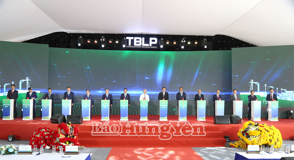 Khởi công dự án Nhà máy nhiệt điện LNG Thái Bình công suất 1.500MW