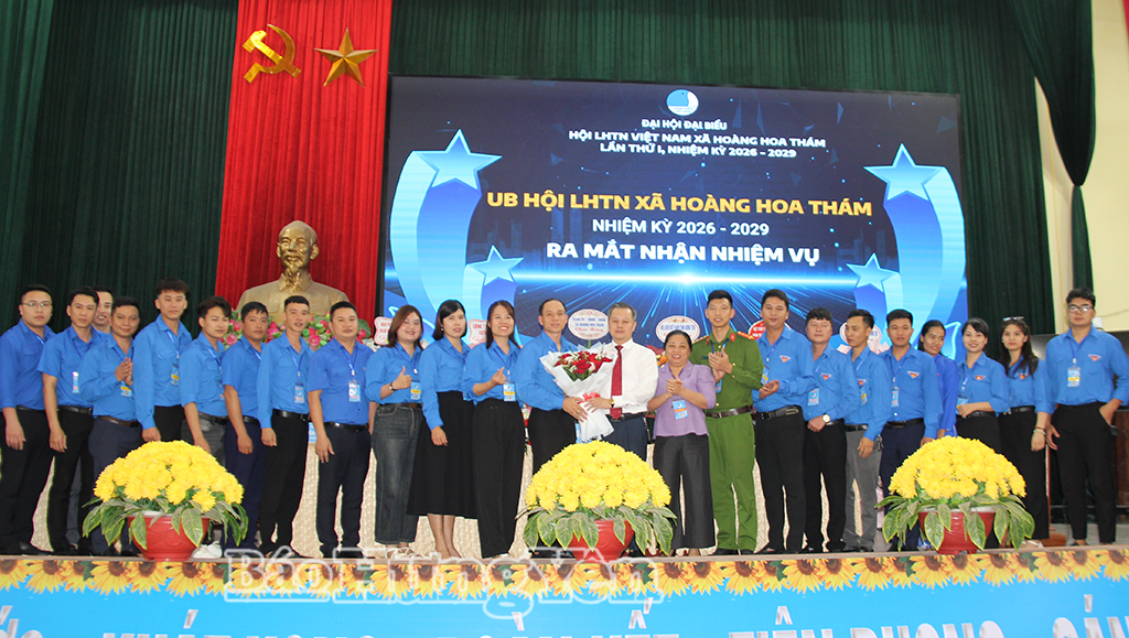 Đại hội đại biểu Hội Liên hiệp Thanh niên Việt Nam xã Hoàng Hoa Thám và xã Như Quỳnh