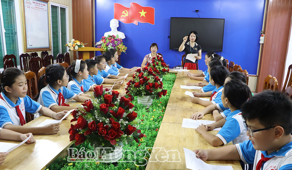 Xã Kiến Xương đưa nghệ thuật chèo vào trường học và các khu dân cư