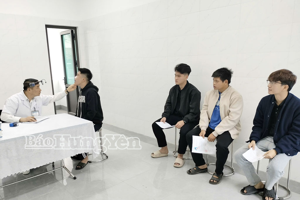 Xã Mễ Sở, xã Việt Yên: Khám tuyển sức khỏe nghĩa vụ quân sự năm 2026
