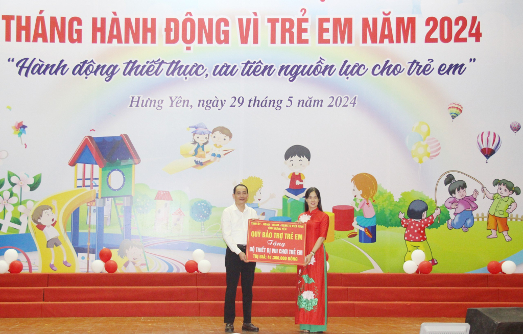 Tạo nguồn lực bảo vệ, chăm sóc, hỗ trợ trẻ em