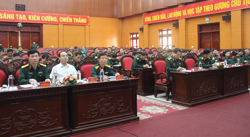 Tổng kết 12 năm thực hiện Chỉ thị số 124 của Thường vụ Quân ủy Trung ương; 10 năm thực hiện Đề án “Đổi mới công tác giáo dục chính trị tại đơn vị trong giai đoạn mới”