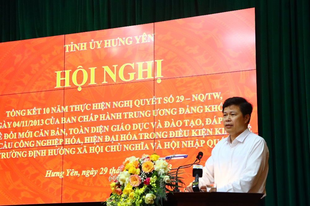 Hưng Yên: Kết quả 10 năm thực hiện Nghị quyết số 29-NQ/TW về đổi mới căn bản, toàn diện giáo dục và đào tạo, đáp ứng yêu cầu CNH, HĐH trong điều kiện kinh tế thị trường định hướng XHCN và hội nhập quố