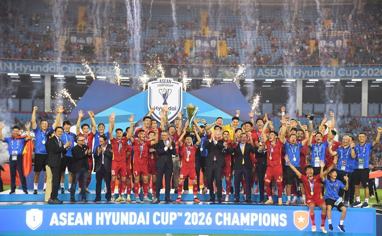 Thủ tướng gửi thư chúc mừng Đội tuyển Bóng đá nam bảo vệ thành công ngôi vô địch ASEAN Hyundai Cup 2026