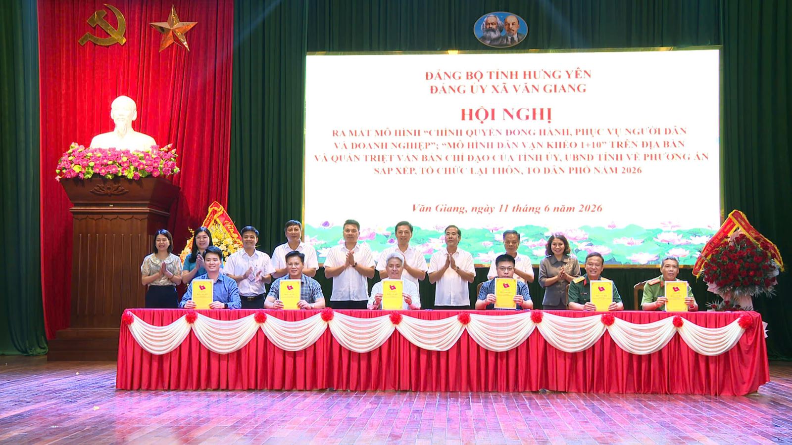Xã Văn Giang: Ra mắt mô hình 