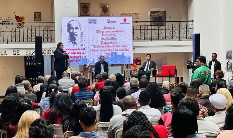 Tọa đàm “Thân thế và sự nghiệp Chủ tịch Hồ Chí Minh” tại Venezuela