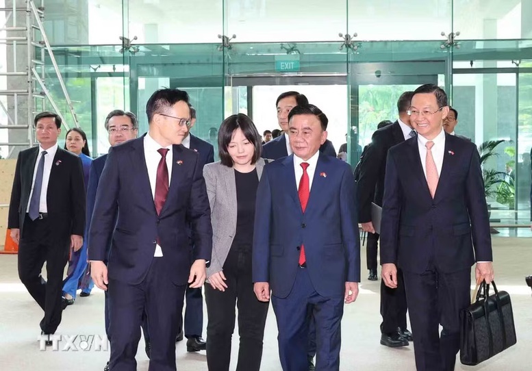 Thường trực Ban Bí thư Trần Cẩm Tú kết thúc tốt đẹp chuyến thăm chính thức Singapore