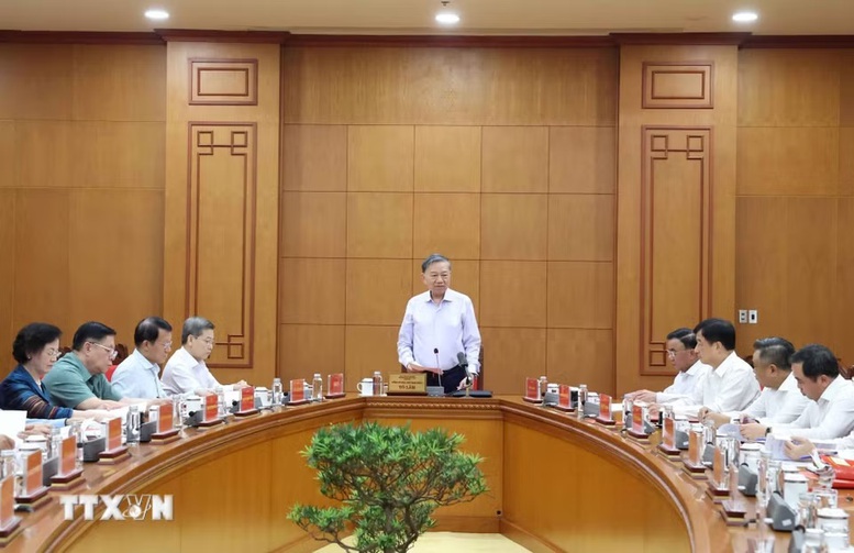 Tổng Bí thư, Chủ tịch nước Tô Lâm: Phòng, chống tham nhũng, lãng phí, tiêu cực thực hiện đúng phương châm 'nói ít làm nhiều' và 'làm đến cùng'