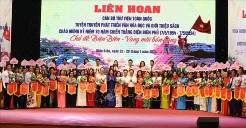 Khai mạc Liên hoan cán bộ thư viện toàn quốc tuyên truyền phát triển văn hóa đọc