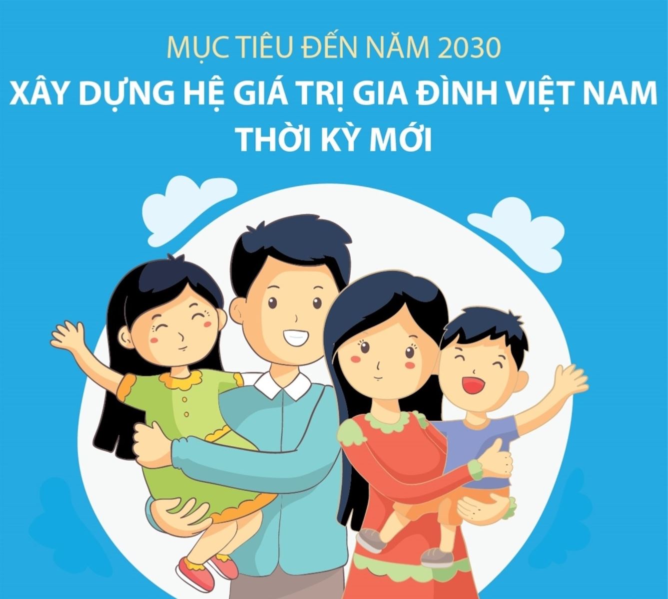 Mục tiêu đến năm 2030: Xây dựng hệ giá trị gia đình Việt Nam thời kỳ mới