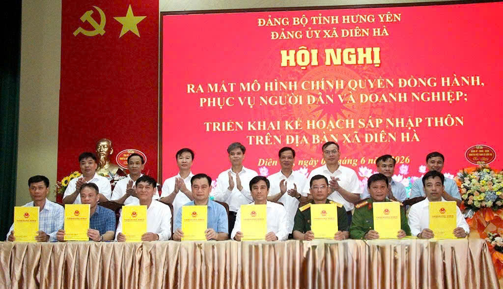 Xã Diên Hà ra mắt mô hình “Chính quyền đồng hành, phục vụ người dân và doanh nghiệp”